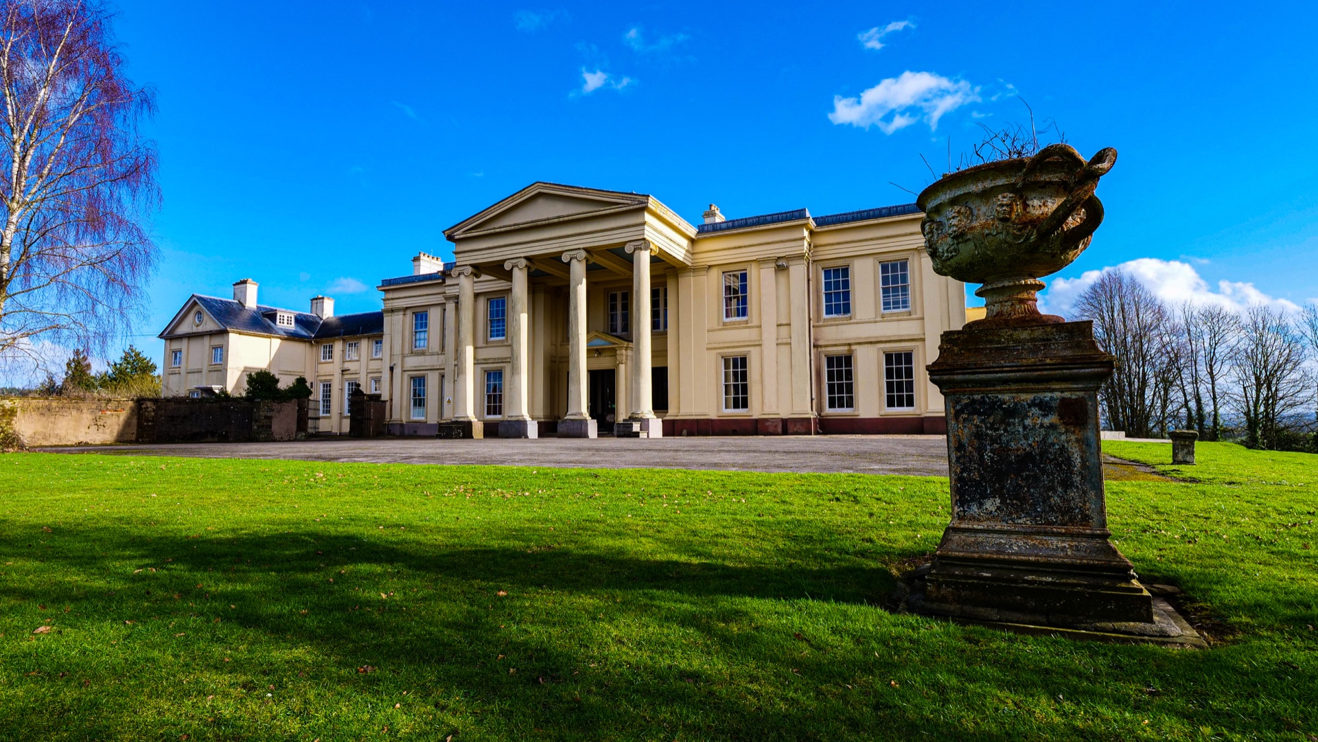 Hilston Park Palladian rebuild 1838