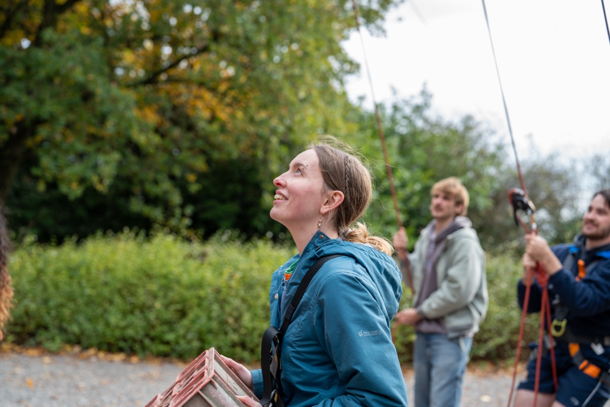 Nature and bushcraft activity at Hilston Park