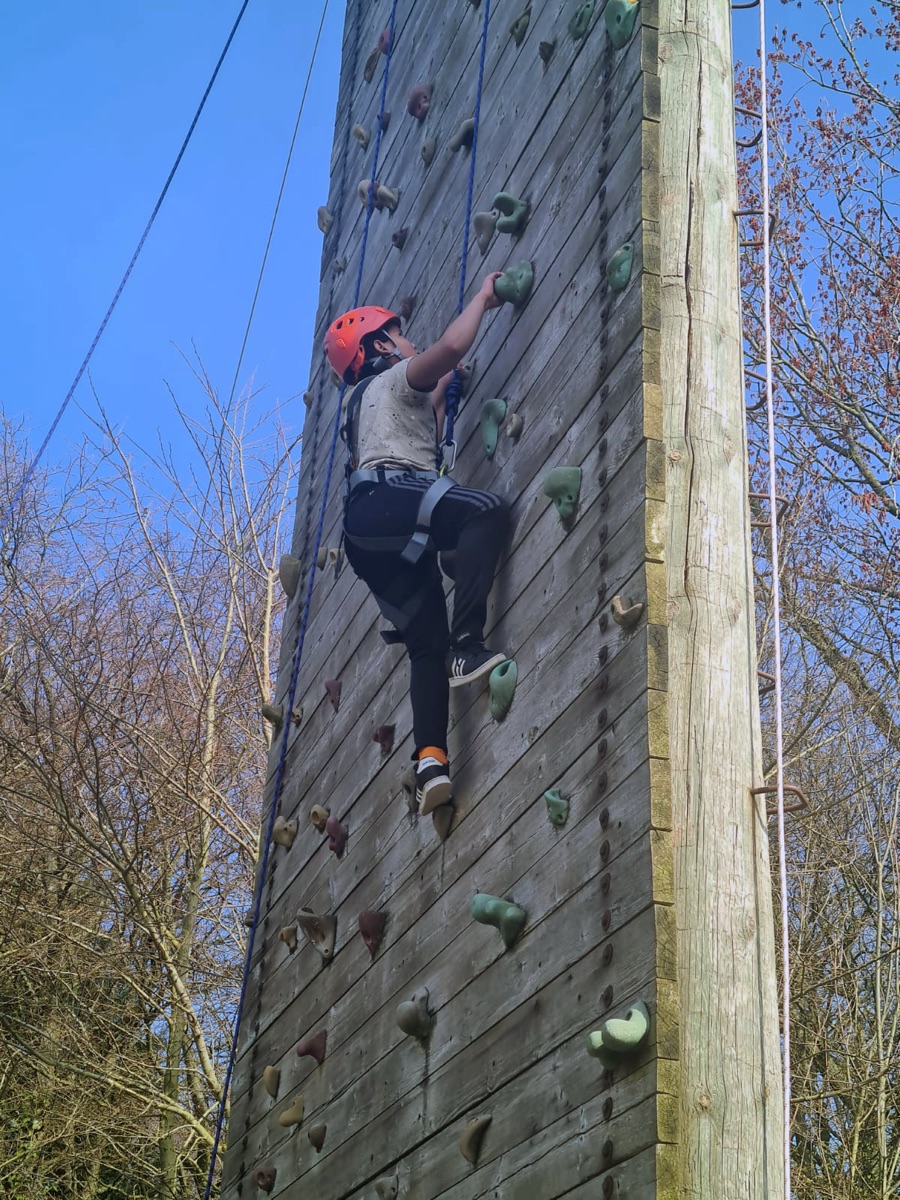Outdoor problem-solving at Hilston Park