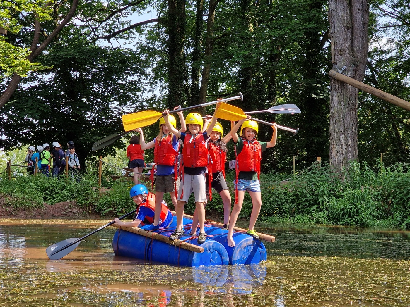 Outdoor activities at Hilston Park