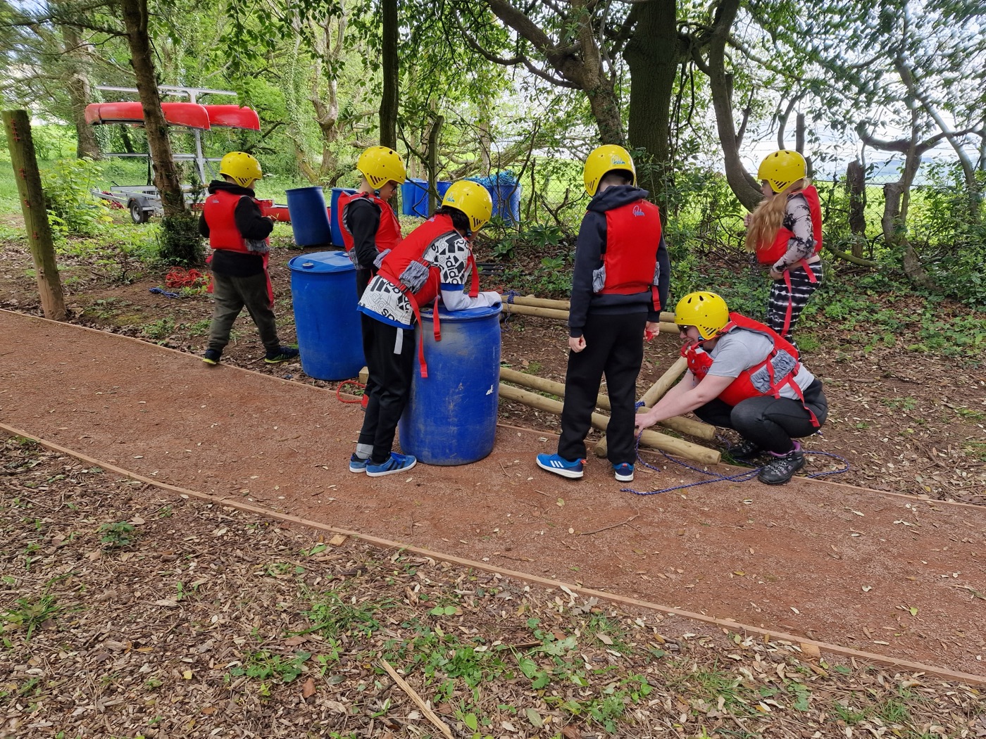 Outdoor activities at Hilston Park
