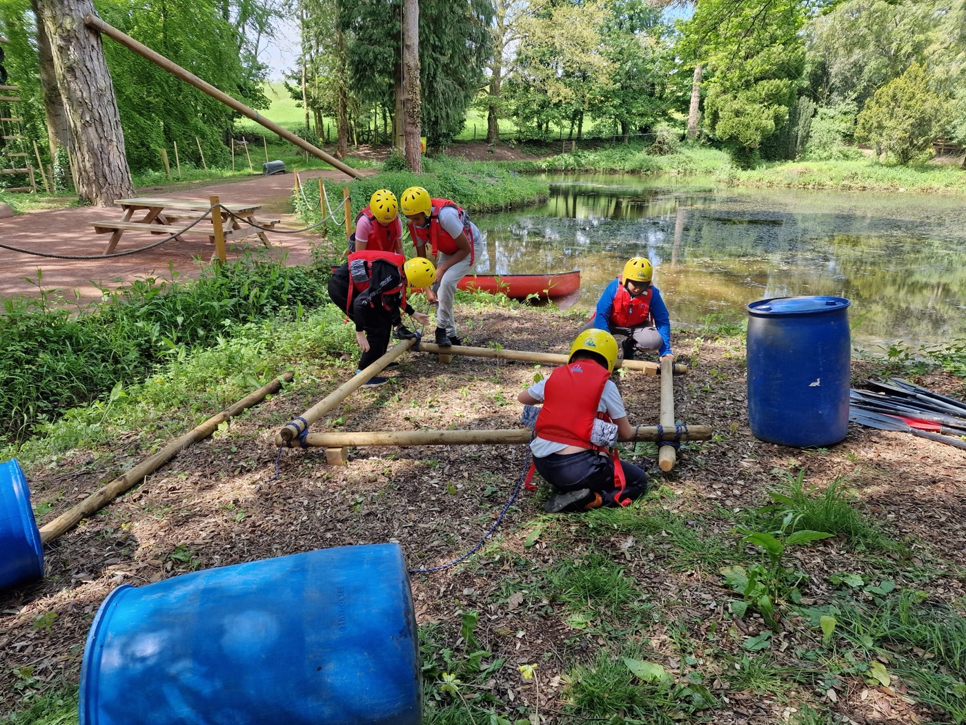Outdoor activities at Hilston Park