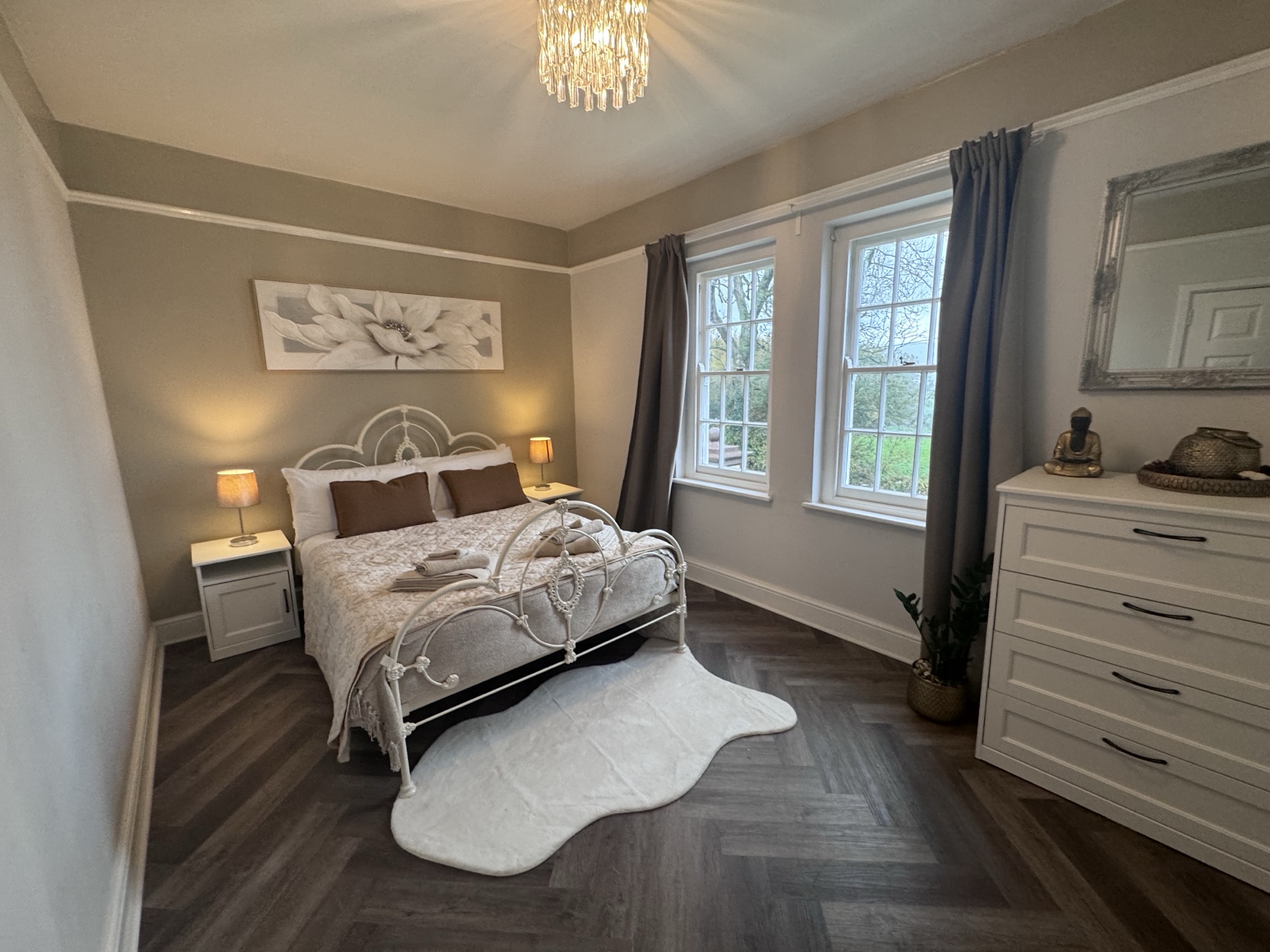 Double Garden View room interior